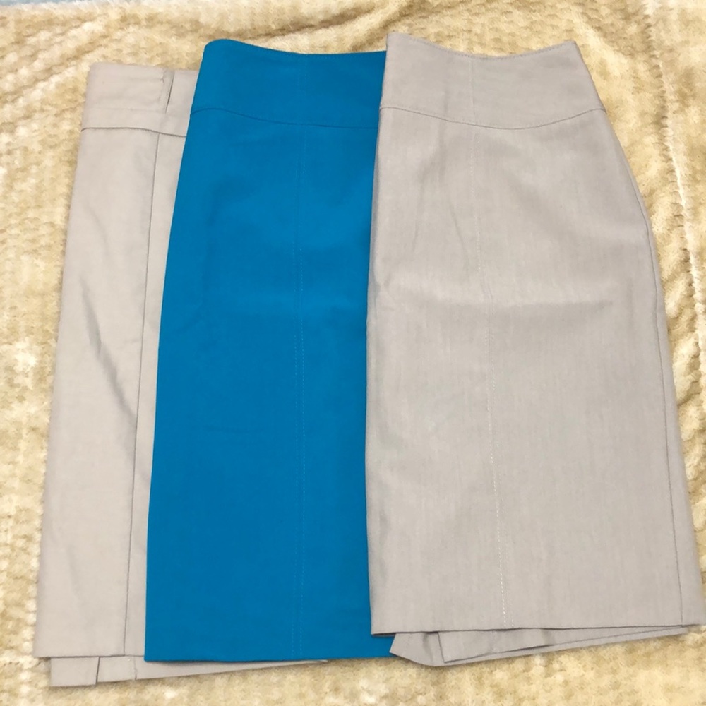 (3) pencil skirts size 12